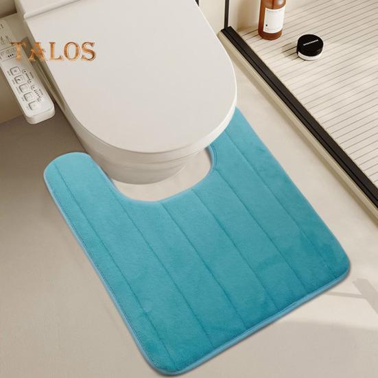 Podložka na podlahu ve tvaru U Odolná proti opotřebení Protiskluzová Super absorpce vody Snadno se čistí Rychleschnoucí Koupelnová WC podložka