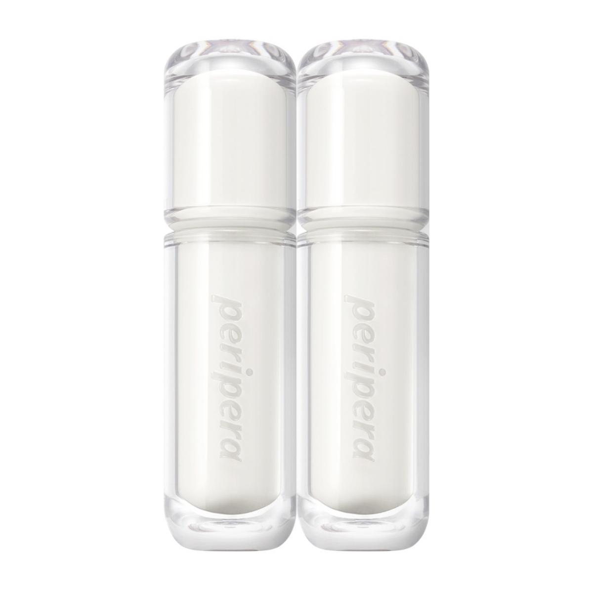 

Peripera Чернила для губ с сияющим эффектом Ink Mood Glowy Tint 26AD, #001 Glassy Mental, 4 г (2EA) - Набор стойких тинтов для губ Pure Clear Shine