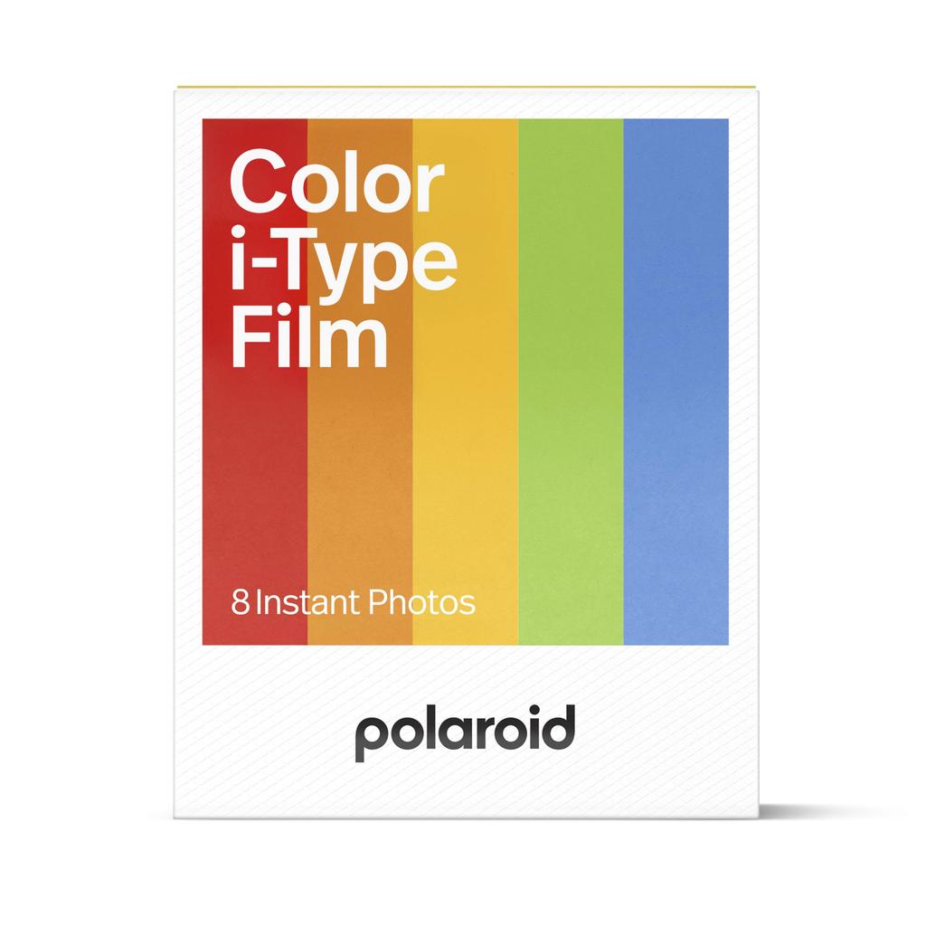 Polaroid Color Instant 8 White Frame i-Type Film, sheets, (6000)