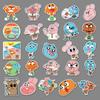 50 Children's Cartoon Animation Doodle Waterproof Scooter Laptop Decorative Stickers