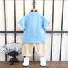 Boys Summer Hanbok Suit Chinese Style Baby Anniversary Dress Full Moon Week Clothes Ancient Costume Fu Style Breathable Performance Outfit