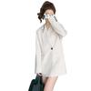 Damen Designer Blazer mit kleinem Schlitz hinten, Koreanischer Stil für Damen, Frühlingsstil, Gut aussehender Anzug für kleine Personen