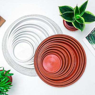 10ks Plastový podnos na květináče Základní podšálek na rostliny Kulaté odkapávací podnosy na květináče Květináč Vnitřní venkovní Potřeby pro domácí zahradu