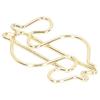 50Pcs Dollar Shape Gold Paper Clips Gold Small Paper Clips Cute Paper Clips  Document Organization