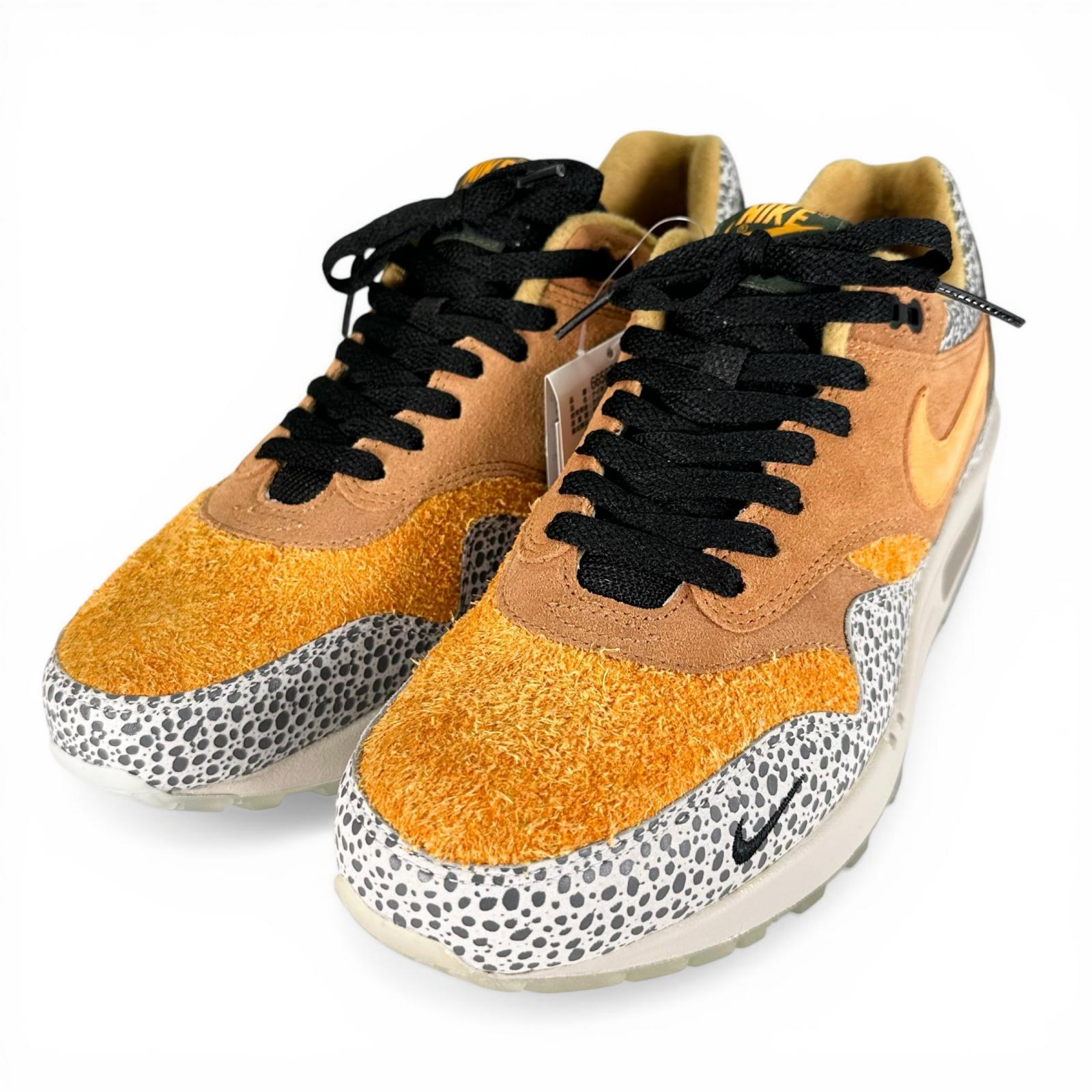 Pristine NIKE Low cut sneakers AIR MAX 1 PREMIUM QS Orange 27.5 665873-200 Used