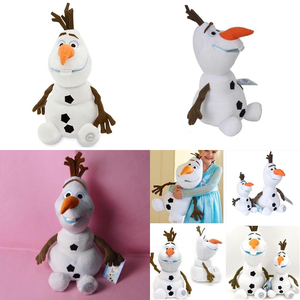 Adorable 12-18" Olaf Snowman Doll Soft Plush Toy Perfect For Kids Baby Gifts