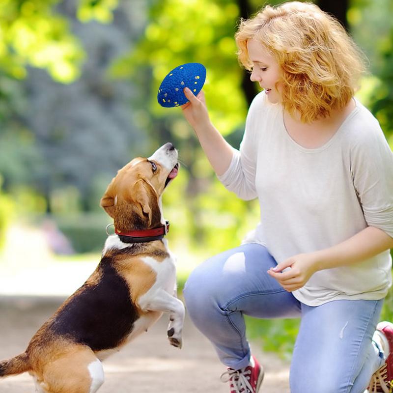 Bite Resistant Dog Ball Indestructible Interactive Tennis Balls For Dogs High Elasticity Pet Teething Toys For Large Medium