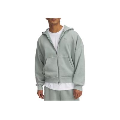 Icon Bequeme Mode Einfarbig Vielseitig Lässiger Hoodie Herren-Hoodies Silikon-Grün 6000651-348