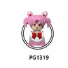 PG8156 Bricks Cartoon Anime Series Assembly Girl Building Blocks Character Figures Children Model Toys PG1313