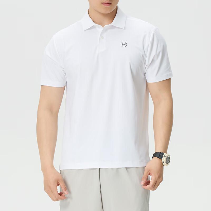Under Armour Men s Summer Golf Polo Shirt XXL белый