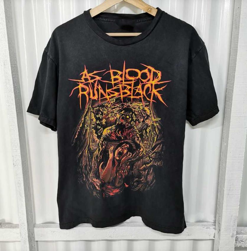 

Vintage As Blood Runs Black Short Tee Unisex Cotton Shirt BS418 Unisex T-Shirt XXXL