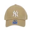47 Brand Kids Cap MLB New York Yankees Logo Low Cap Khaki Beige