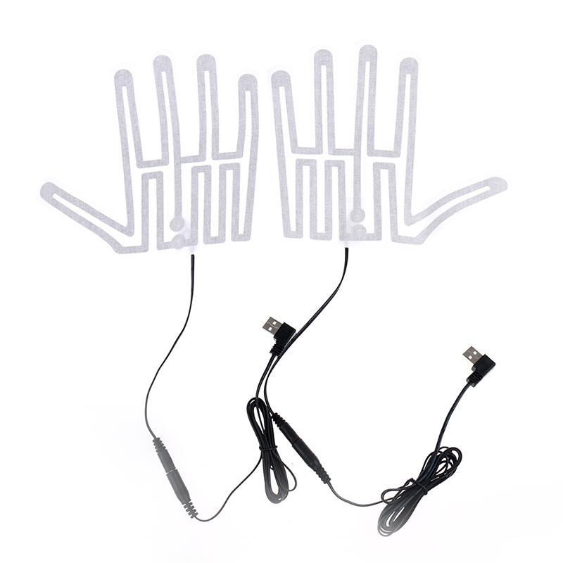 5V Carbon Fiber Heating Glove Pad Hand Warmer Usb Film Electric Winter Heat Mat