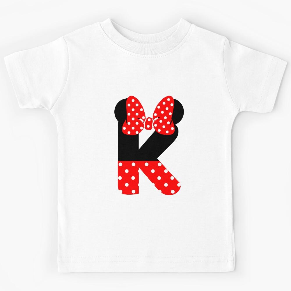 Minnie Monogram - K Kids T-Shirt 110