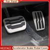 Stainless Steel Car Pedals for Ford Raptor F150 F-150 2009 - 2015 Accelerator Gas Brake Pedal Cover Protector Pad