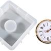 Clock Model Silicone Table Handmade Resin Models with for Home Decors Epoxy