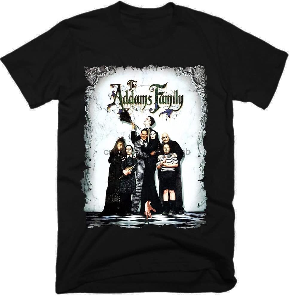 Addams Family Movie Mens Funny T Shirts Men Streetwear 2019 Tshirts Fashion 2019 T-Shirt Custom T-Shirts Mens Tops