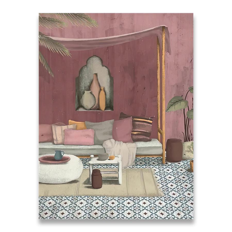 Morocco Cheetah Llama Leopard Jungle Nordic Posters And Prints Wall Art Canvas Painting Wall Pictures For Living Room Home Decor