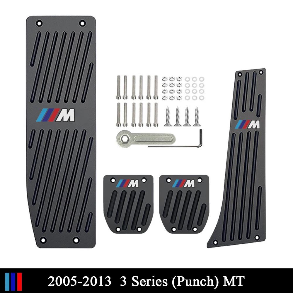 ITTH1 3 Pcs Brake Throttle Pedal Set for BMW 3 Series 2005-2025 Yeas E90 F30 G20 Stainless Steel Rubber Anti-Slip Pedal Car Accessorie