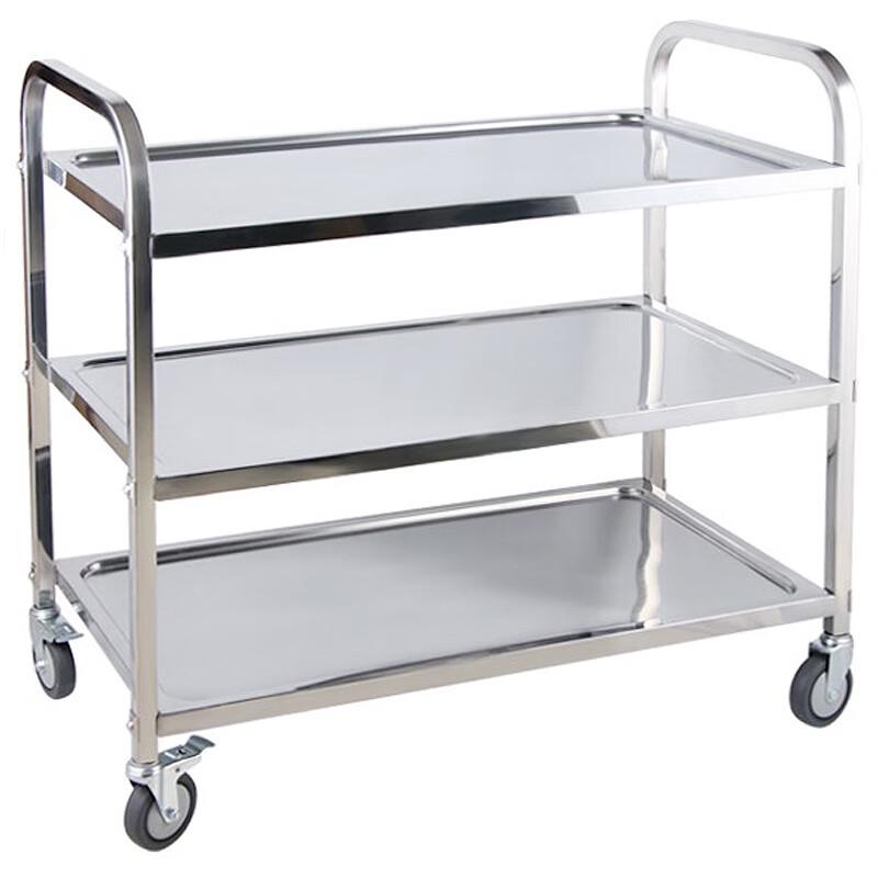 Multi-Layer Stainless Steel Service Cart