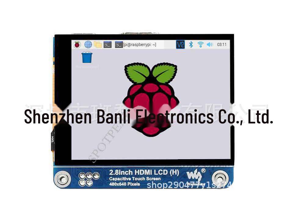 Raspberry Pi 2.8" HDMI Capacitive Touch LCD (480x640) Dual Touch Display