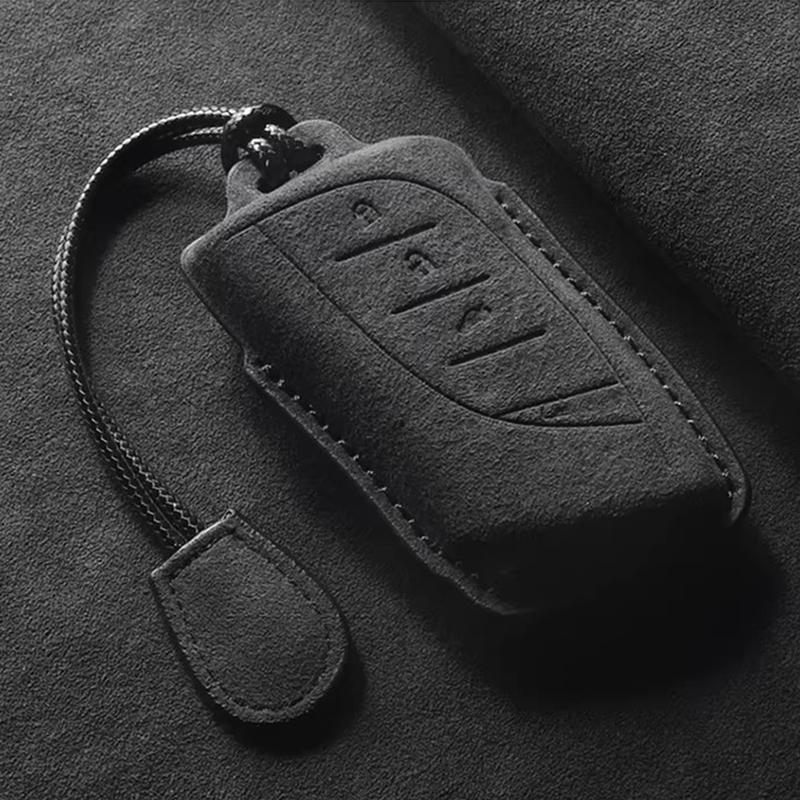 Suede Faux Leather Car Key Case Cover Protective For Lexus Nx Es Ux Us Rc Lx Gx Is Rx 200 250H 350H Ls 450H 260H 300H Ux200