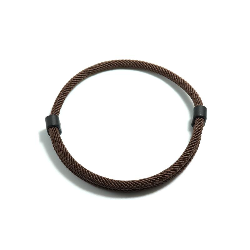 New Men Bracelet 4mm Adjustable Milan Rope Braslet Black Red Thread Braclet Yoga Meditation Jewelry Gift For Boyfriend Pulsera