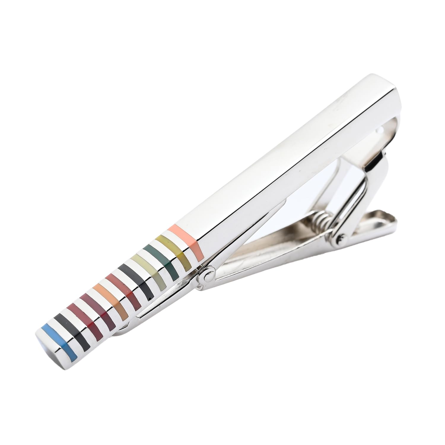 

Paul Smith Tie Bar Tie Pin SIG RECTANGLE Silver Multicolor TPIN MRECTN 92 Men s [Item]