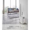Yamazaki Cleaner Tool Organizer White approximately W20XD12XH28cm Tower neatly organizes cleaning tools storage 5516