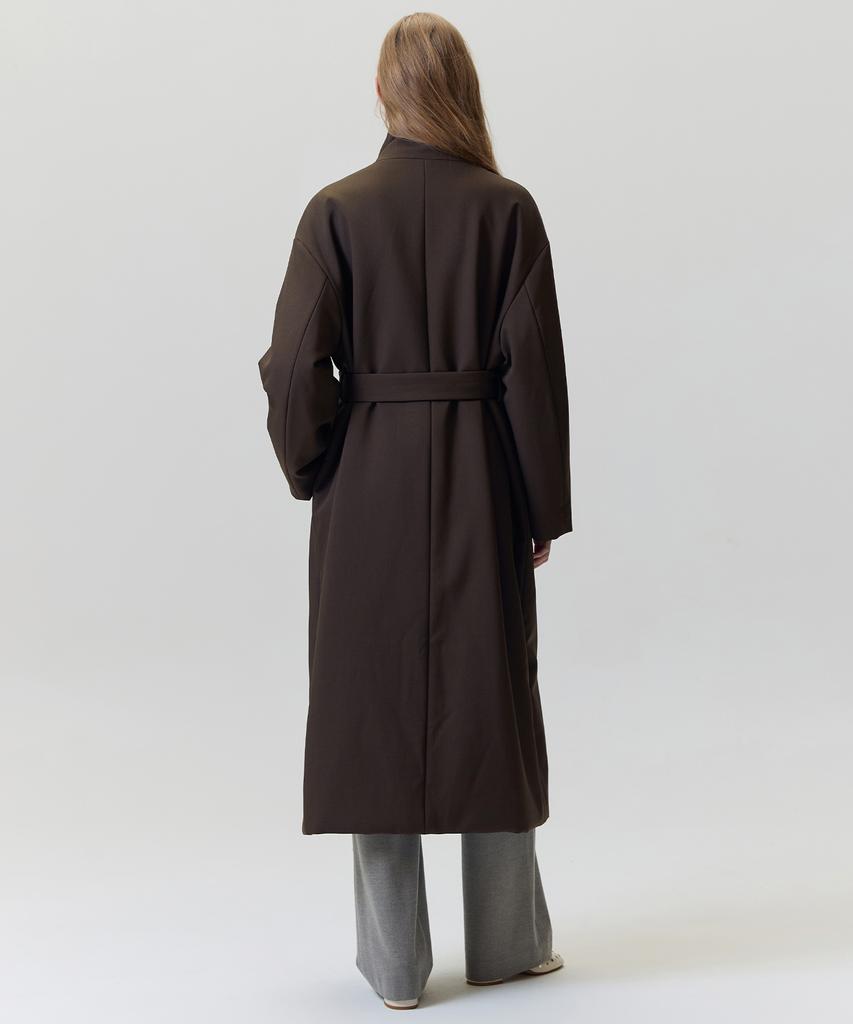 Hae By Haekim [Atelier] Belted Padded Coat_Brown