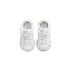 Nike Court Legacy Abrasion Resistant Low top Skateboard Shoes White Pink Baby DA5382-115