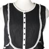 Chanel No Sleeve Tank Top P30617V13551 07P Black Cotton Women Used