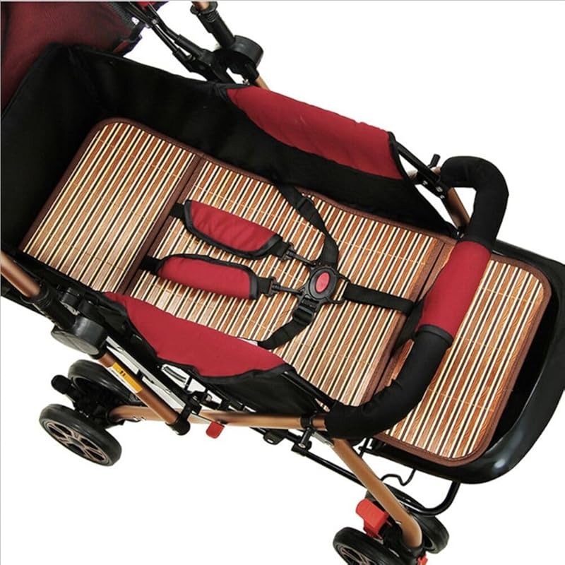 Baby Stroller Cool Seat Liner Summer Universal Baby Cooler Car Seat Pad Ice Cushion Breathable Ventilation Car Seat Mat Cover 3D Cool Mesh Stroller bamboo material