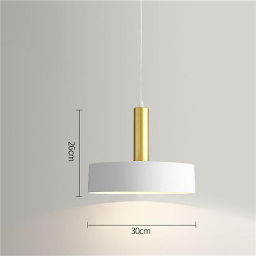 Thrisdar Modern Iron Led Pendant Light E27 Bedside Bedroom Bar Hanging Lamp kitchen Restaurant Dining room Pendant Lamp