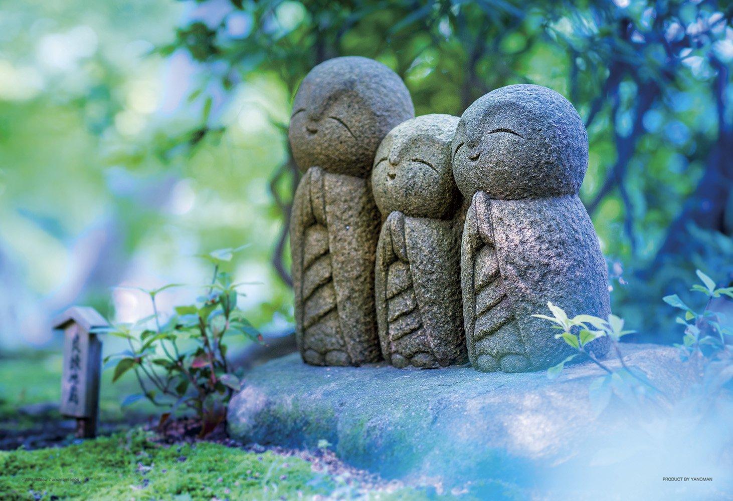 

108-piece jigsaw puzzle, Happy Jizo, large pieces (26x38cm)