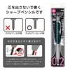 PENTEL Mechanical Pencil Orenz Metal Grip 02 Turquoise Blue XPP1002G2-S2