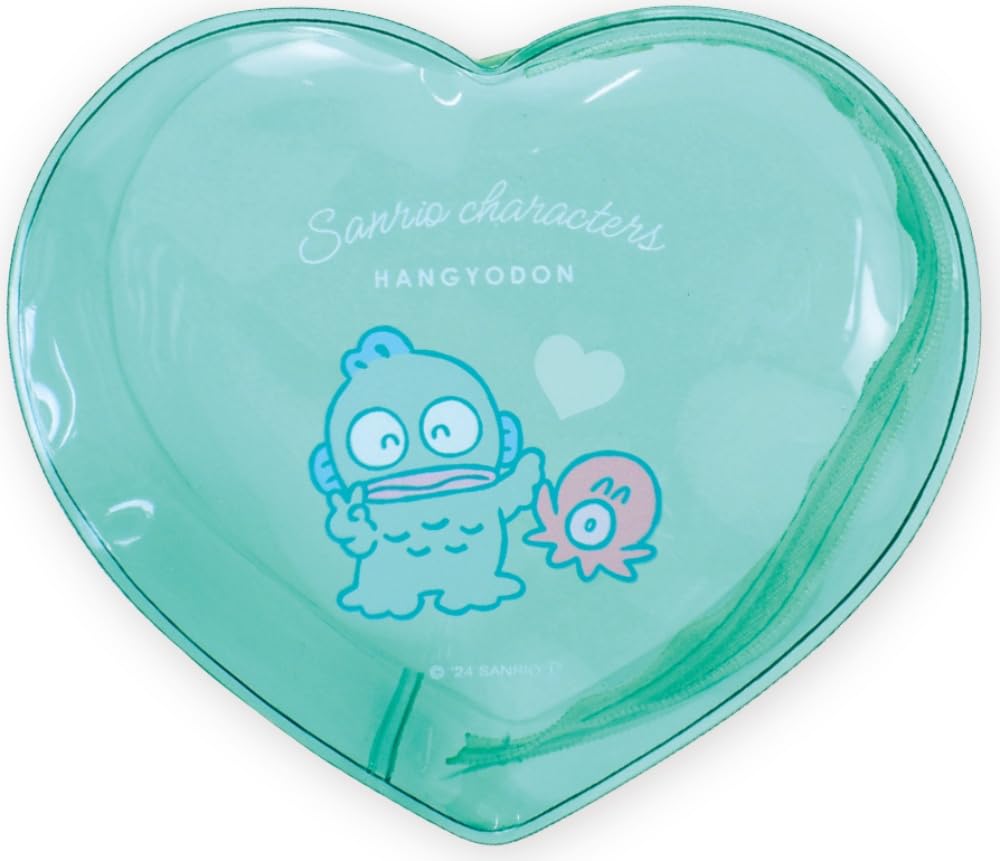 Tees Factory Sanrio Прозрачный пенал в форме сердца Hangyodon SR-5544207HD