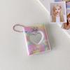 New 16 Pockets Photo Album Mini Heart Hollow Photo Holder Idol Photocards Holder