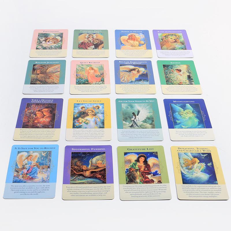 Angel Therapy Oracle Cards Tarot Card Deck Board Games for Family Party Toys