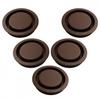 50mm Cabinet Vents ABS Plastic Air Vent Decor Grey/Black/Brown/White