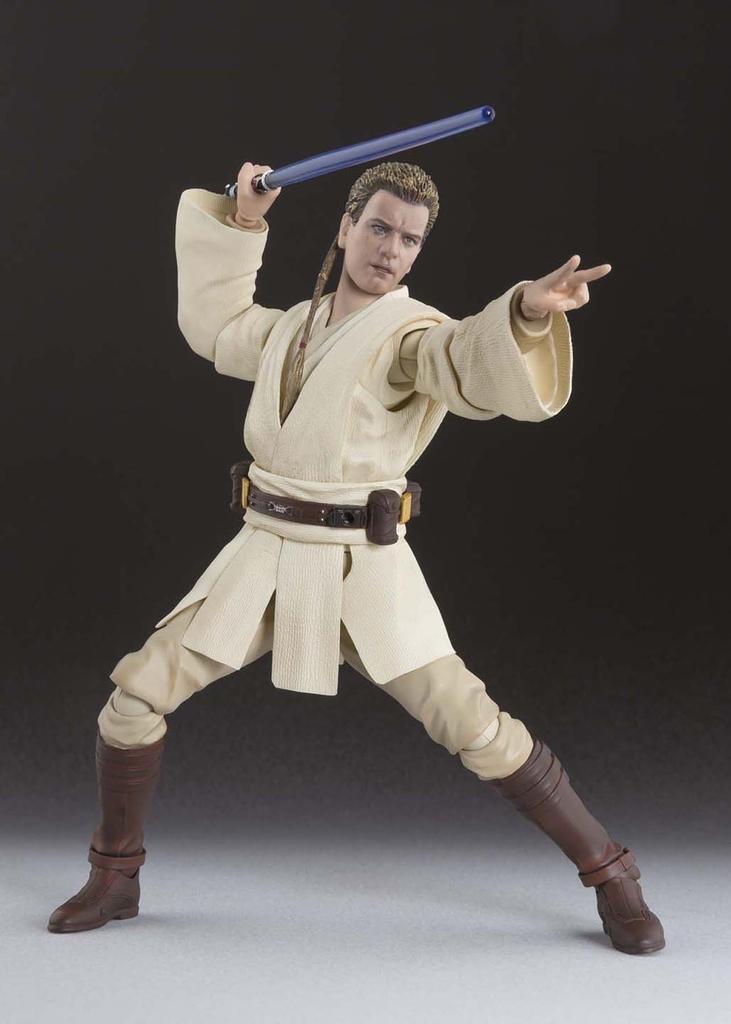 TAMASHII NATIONS Star Wars Kenobi 155mm malowana ruchoma figurka SHFiguarts Obi-Wan (Odcinek I) Około. ABS i PCV
