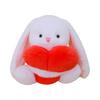 Interactive Heart Beart Stuffed Animal Doll Fluffy West Highland Dog Doll  Decoration Gifts