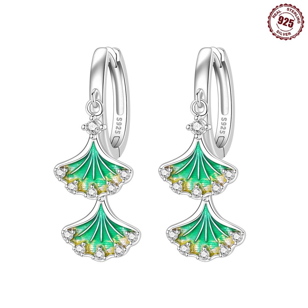 925 Sterling Kupfer kreative rosa Kronen Ohrringe, elegante und schlichte Ohrringe, Zirkon gefertigt für den täglichen Gebrauch und zur Präsentation