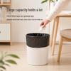 100 Perforated Garbage Bags, Tear-Resistant, for Kitchen and Home/Business Waste Storage, Collect and Ship Easily