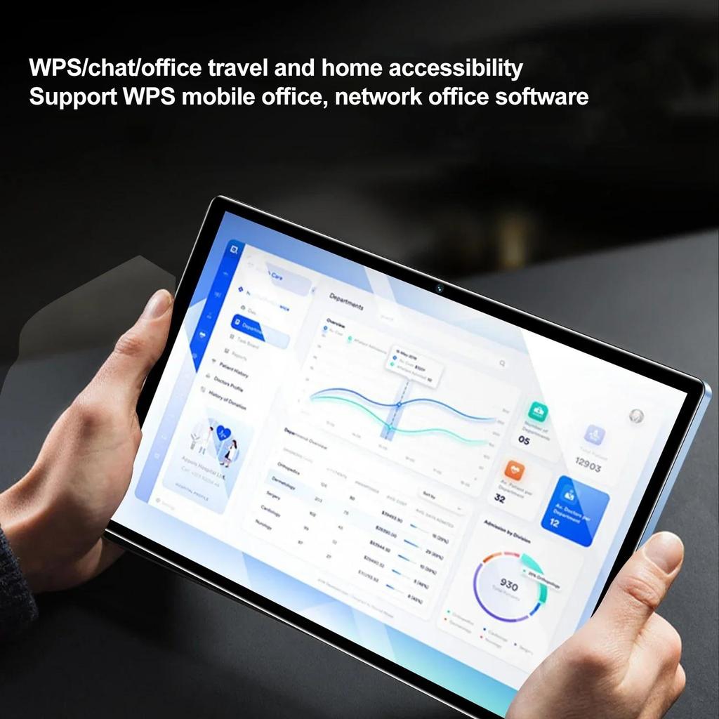 10.1 Inch Tablet PC 4G Phone Call Octa Core Dual Cameras 8GB 128GB ROMDual SIM Tablets Bluetooth Wi-Fi Tablet