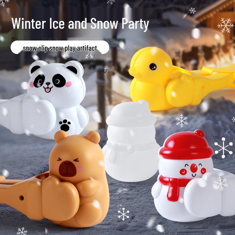 

Kids Duck Snowball Maker Toy – Winter Snow Play Tool for Snowball Fights