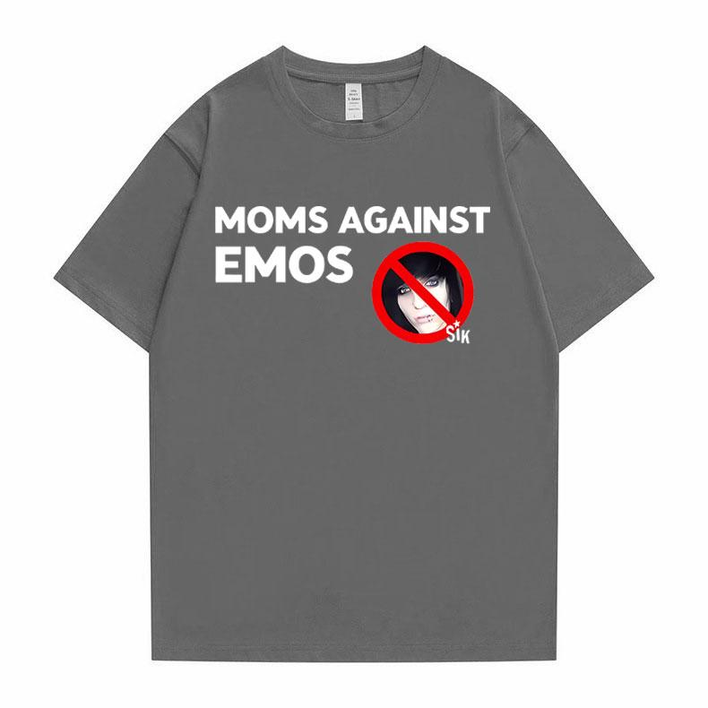 Limited Jake Webber Mom Against Emos Funny Meme Tshirts Johnnie Guilbert T Shirts Unisex Fashion Vintage Oversized Tshirt
