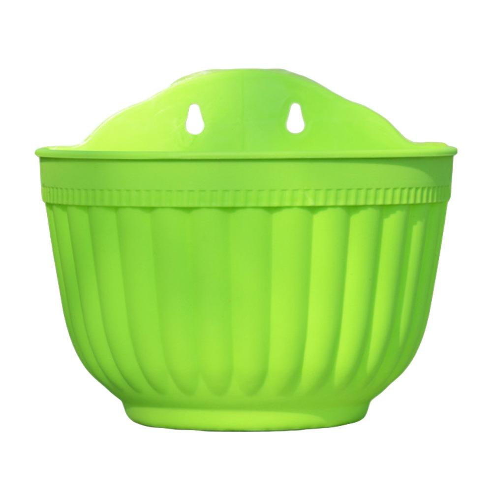 Colorful Flower Pot Semi-circular Succulent Hanging Gift Plant Holder Home Garden