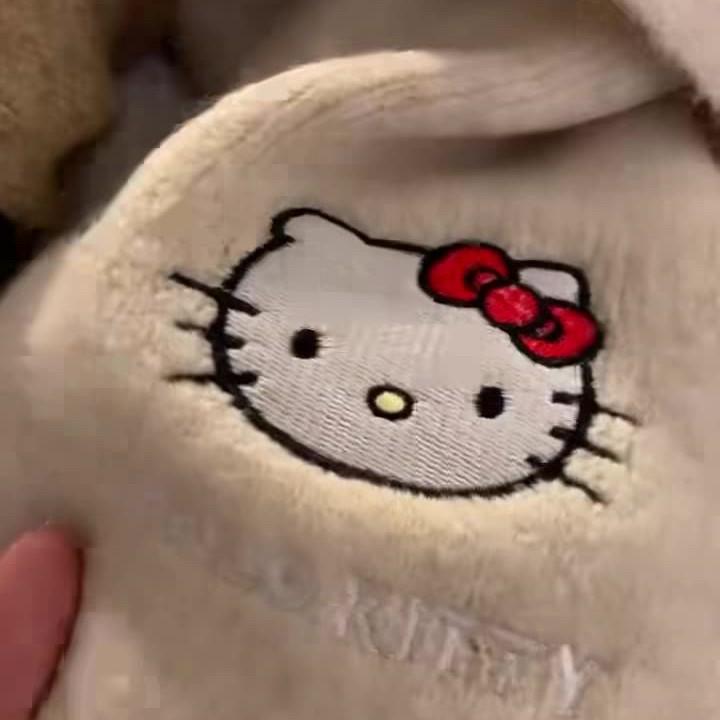 Niedlicher Kätzchen-Wollschal im japanischen Stil: Warmer, dicker, hautfreundlicher Winterschal für Damen