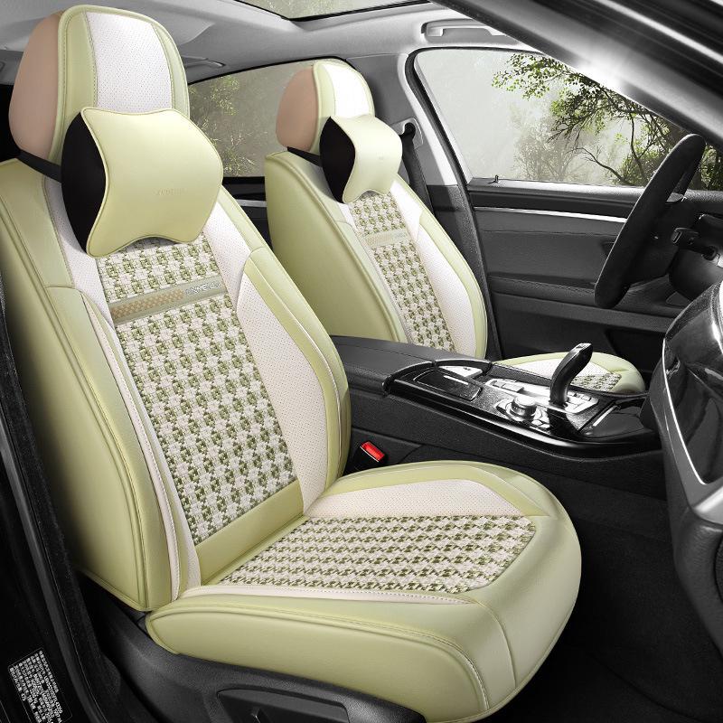Ice Silk Seat Cover for Great Wall Fengjun 5 - All-Season, Full Surround, Universal Fit for European Trucks